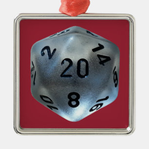 D20 JULGRANSPRYDNAD METALL