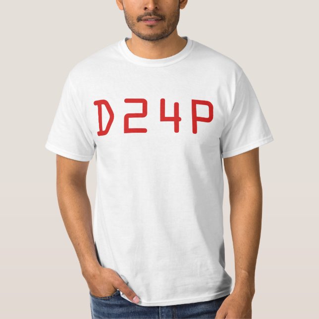 D24P-T-tröja Jersey Tee (Framsida)