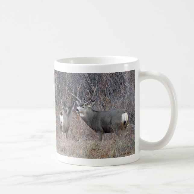 D29 Åsnhjort och hona Kaffemugg (Höger)