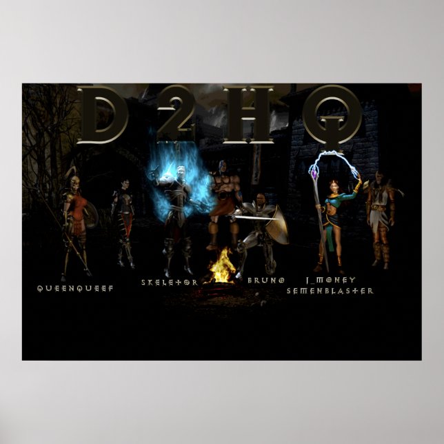 D2HQ POSTER (Framsidan)