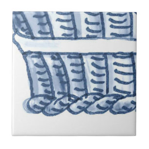 D3 - Den Delft basketväggmålningen belägger med Kakelplatta