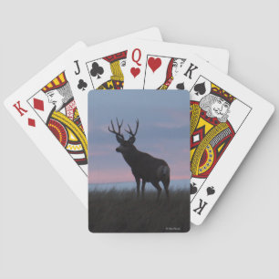 D3 Mula Hjort Buck Soluppgång Hjort Casinokort