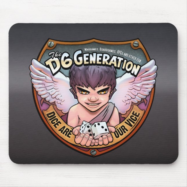 D6G Mousepad Musmatta (Framsidan)