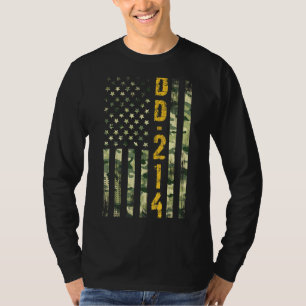 D 214 US Alumni American Flagga Comoflag Ve T Shirt