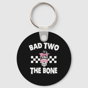 D 2: Bone Birthday 2:a Halloween 2 Ålder Nyckelring