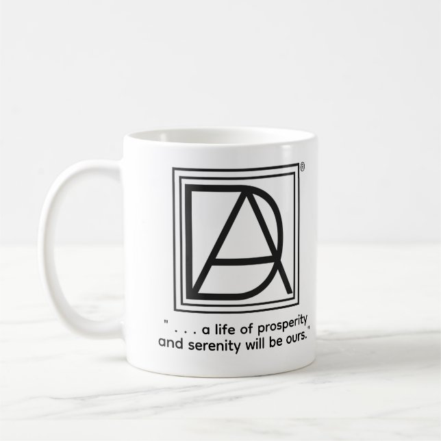 D.A. Logotypmugg Kaffemugg (Vänster)