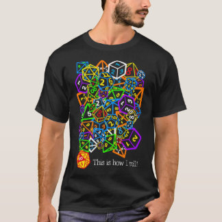D&amp;D (Dungeons and Dragons) - Så här rullar jag T Shirt