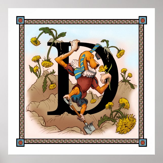 D är för Dally Poster (Framsidan)