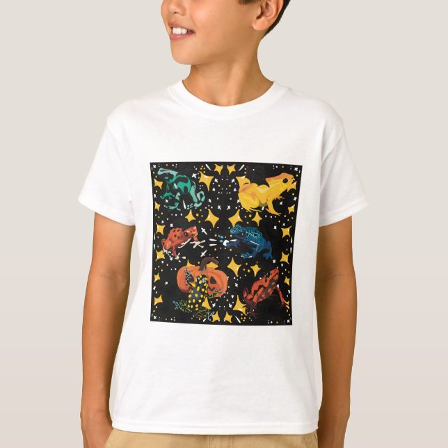 D är för Dart Frog T Shirt (Framsida)