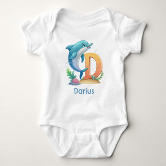 D är för Delfin Personalisera T Shirt