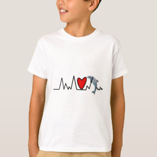 D är för delfinin t shirt