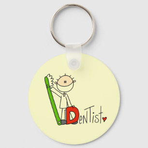 D är för dentist nyckelring