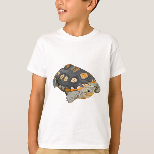 D är för Diamond Back Terrapin T Shirt (Framsida)