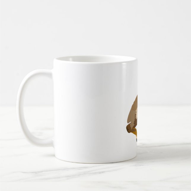 D är för Dik Dik Dik Kaffemugg (Vänster)