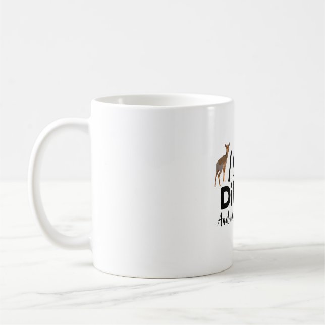 D är för Dik Dik Dik Kaffemugg (Vänster)