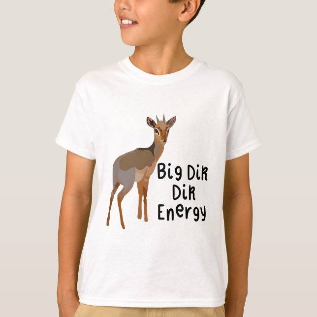 D är för Dik Dik Dik T Shirt (Framsida)