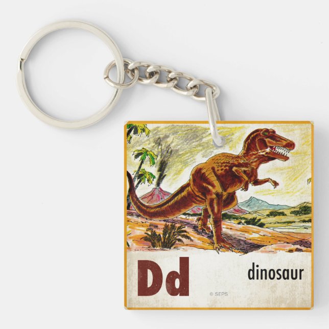 D är för Dinosaur (Framsidan)