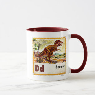 D är för Dinosaur Mugg