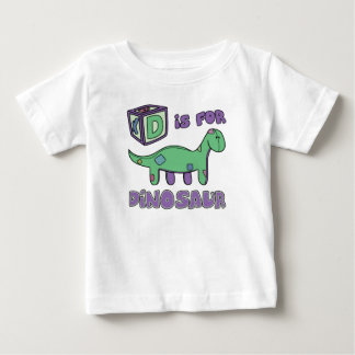 D är för DinosaurbabyT-tröja Tee Shirt