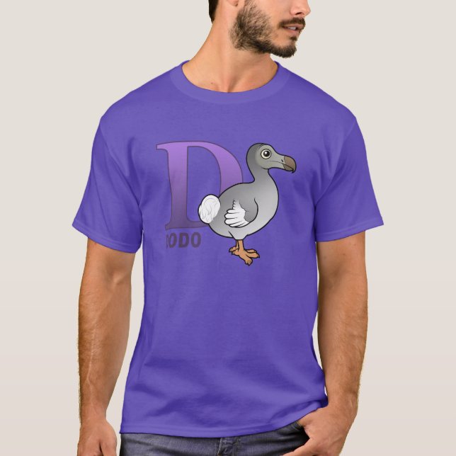 D är för Dodo Tee Shirt (Framsida)