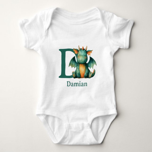 D är för Drakpersonal T Shirt (Framsida)
