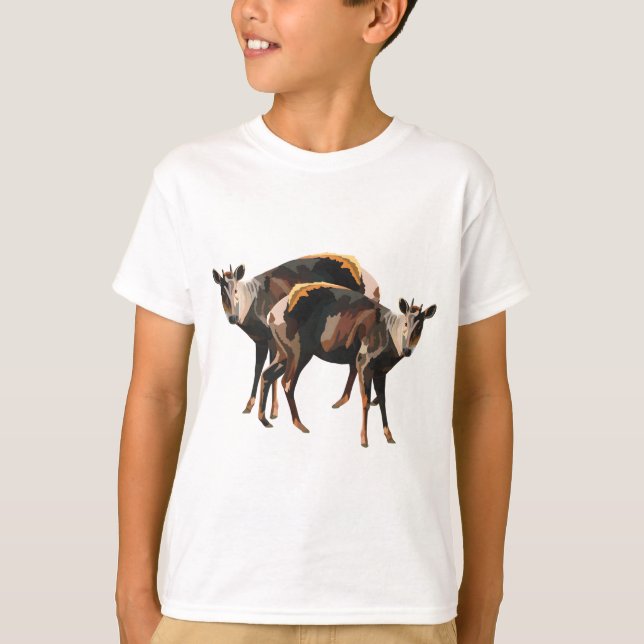 D är för Duiker T Shirt (Framsida)