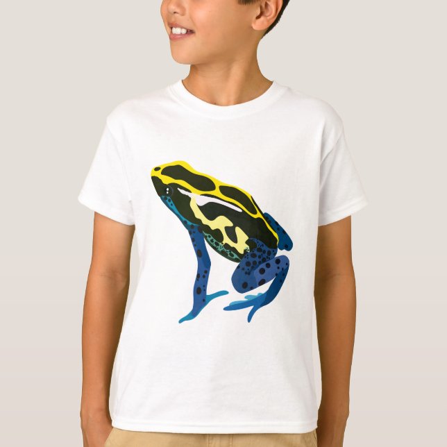 D är för Dyeing Dart Frog T Shirt (Framsida)