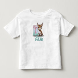 D är för Dylan – Personlig T-Shirt för Småbarn