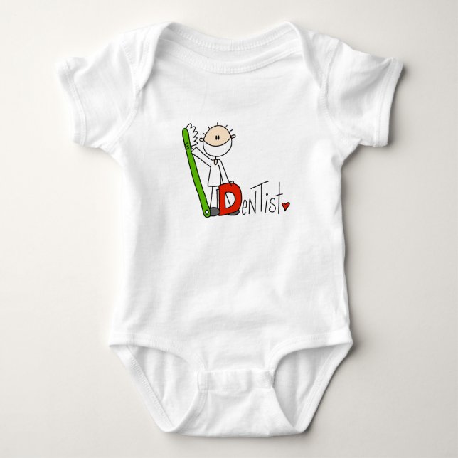 D är för Tandläkare T-shirt (Framsida)