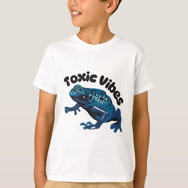 D är till Dart Frog. T Shirt (Framsida)