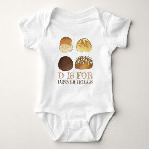D ÄR TILL DINNER ROLLS Bread Buns Bakery Foodie T Shirt