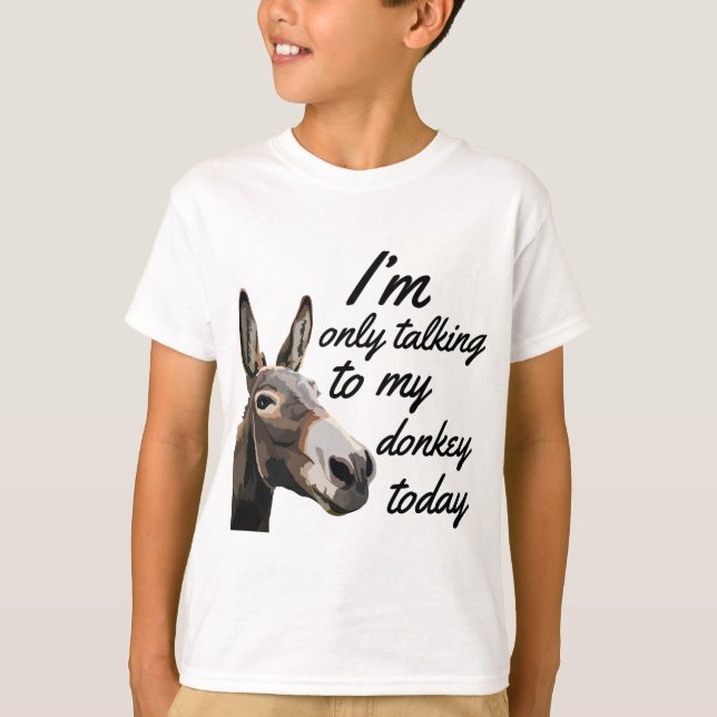 D är till för Donkey T Shirt (Framsida)
