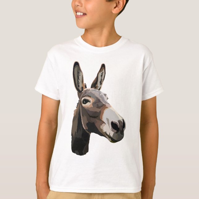 D är till för Donkey T Shirt (Framsida)