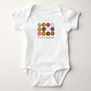 D är till för Doughnut Donut Dozen Breakfast Food T Shirt
