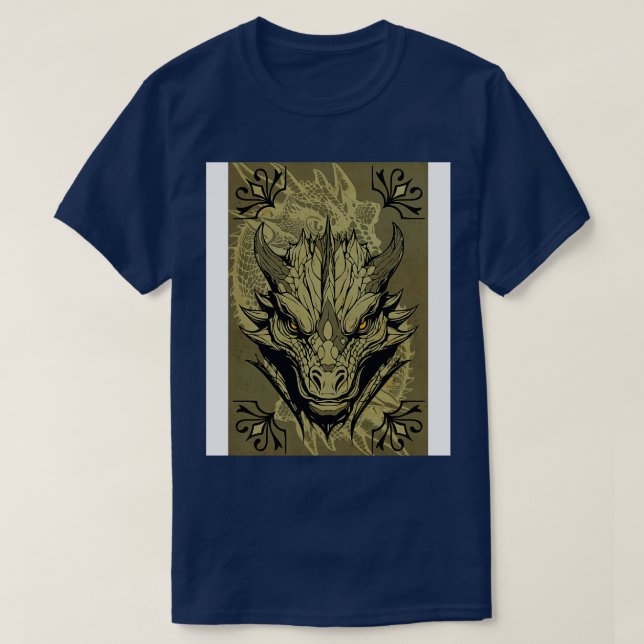d av Dragon T Shirt (Design framsida)