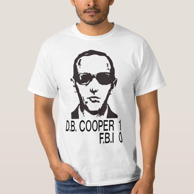 D.B. Cooper 1 F.B.I 0 T-shirt (Framsida)