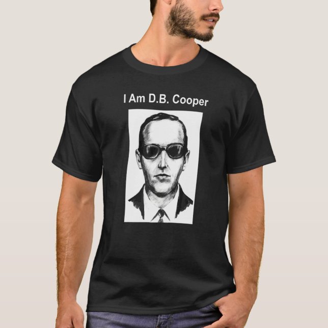 D B Cooper  2 T Shirt (Framsida)