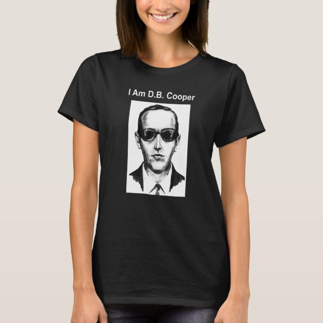D B Cooper  2 T Shirt (Framsida)