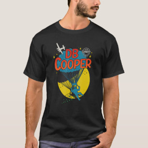 D B Cooper American Urban Legendary Manar och T Shirt
