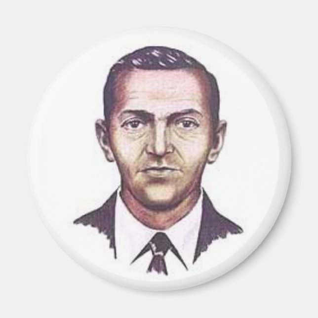 D.B. Cooper Pin Magnet (Framsidan)