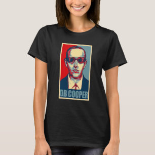 D B Cooper Urban Legend Retro Stil T Shirt