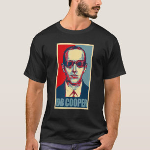 D B Cooper Urban Legend Retro Stil T Shirt