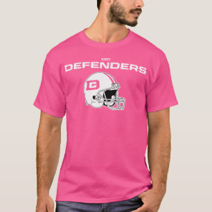 D C Defenders Ufl Hjälm Washington Dc Fotboll T Shirt