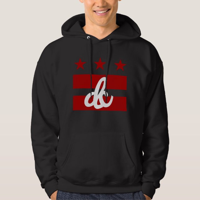 D.C. Flagga Hoodie 23 (Framsida)