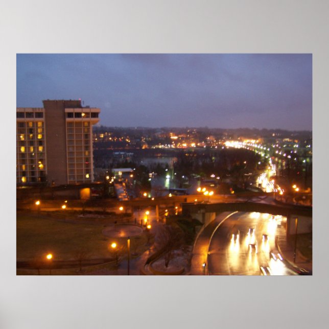 D.C. på natten Poster (Framsidan)