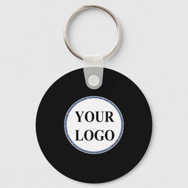 D Christmas Gift Ized Idea Logo Baby  Nyckelring (Framsida)
