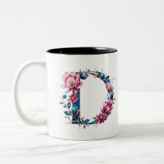 D Coffee Mugg - Blommigt Design for Giiting