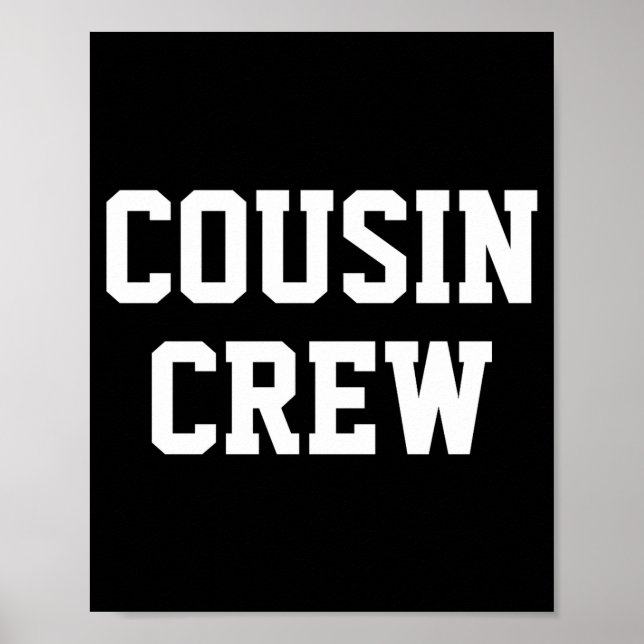 D Cousin Crew Matching Family _2  Poster (Framsidan)