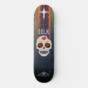 D.D.L.M. Calavera Mini Skateboard Bräda 18,5 Cm