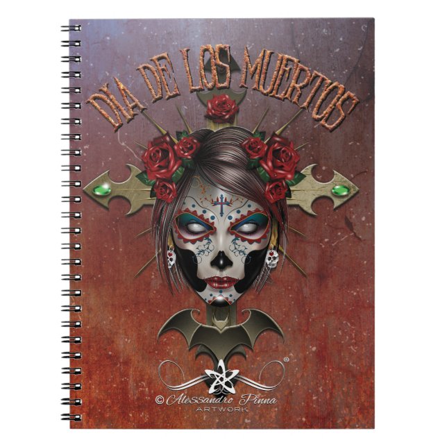 D.D.L.M. La Catrina Anteckningsbok (Framsidan)